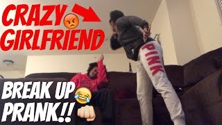 CRAZY BREAK UP GETS VIOLENT PRANK [upl. by Yates327]