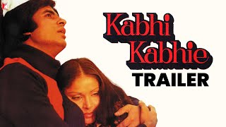 Kabhi Kabhie Trailer  Amitabh Bachchan Shashi Kapoor Rakhee Waheeda Rehman Rishi Kapoor Neetu [upl. by Nnyltiac552]