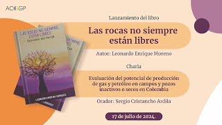 Lanzamiento del libro Las rocas no siempre están libres del autor Leonardo Enrique Moreno [upl. by Juline]