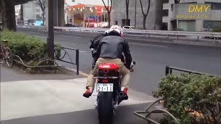 Honda RC213VS on japan Daily Riding on street  original sound and style [upl. by Asiulana]