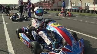 IAME Series Benelux 2022 Round 1 Mariembourg Mini Rookie [upl. by Asilat]