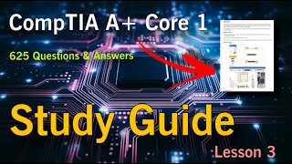 Best Study guide for the CompTIA A Core 1 [upl. by Anait]