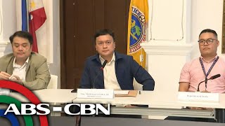 DOJ and PAOCC hold joint press conference  ABSCBN News [upl. by Leirol]