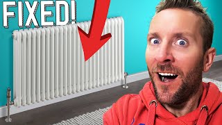 How to Fix One Radiator Not Working  Plumbing Tips [upl. by Leventis576]