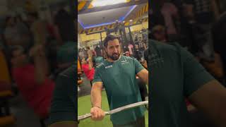 Barbell front raise shoulder fitness inspiration motivation training [upl. by Audie]