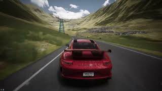 Porsche 911 GT3 Straight Pipe on Transfagarasan  Assetto Corsa [upl. by Areip]