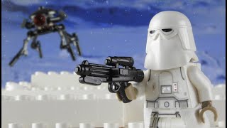 A Snowtrooper Tale  Lego Star Wars Stop motion [upl. by Simara]