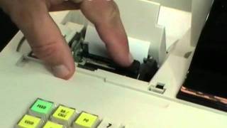 How to change the ink cartridge on the Elite CR101 Cash register tills epos [upl. by Pollard780]