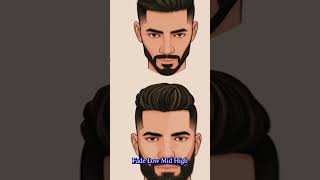 Fade Low Mid High razorcut fadehaircut razor menshaircut facerazor hair [upl. by Cinelli]