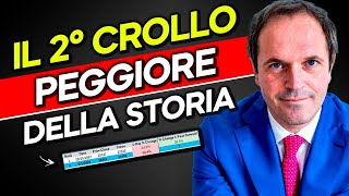 Il 2° CROLLO peggiore della storia sui Mercati Finanziari [upl. by Anelhtak]