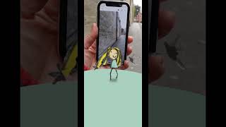 Adobe Aero Beta now has geospatial capabilities geospatial augmentedreality ar animation [upl. by Rochemont]