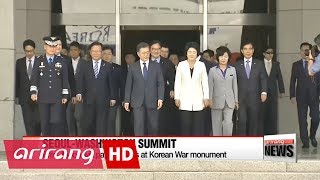 President Moon embarks on fourday trip to Washington DC [upl. by Laehpar]