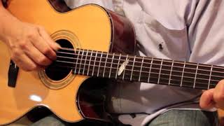 James Olson SJ Cutaway Brazilian Rosewood Demo [upl. by Hilario]