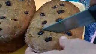 ASMR😱 SLICING BANANA CAKE SO FLUFFY 🫠 satisfyingasmr bananacake viral [upl. by Pat]