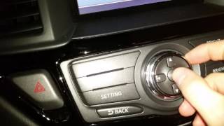 20132016 Nissan Pathfinder  How To Reset Oil Life Meter Mileage  Screen Menus [upl. by Wendelina]