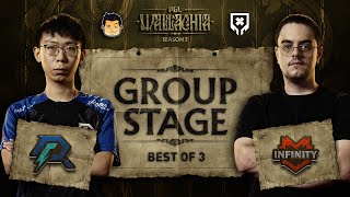 Full Game Azure Ray vs Infinity  Game 3 BO3  PGL Wallachia Season 2 Group stage [upl. by Greenberg]