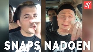 SNAPCHATS VAN YOUTUBERS NADOEN  TheKelvlog [upl. by Kalagher361]