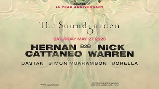 Hernan Cattaneo B2B Nick Warren amp More  The Soundgarden Toronto 20230528 [upl. by Madelle]