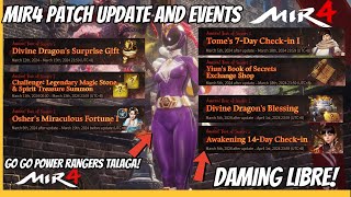 MIR4 Wayfarer Power Rangers  MIR4 Patch Update and Events [upl. by Yenhoj]