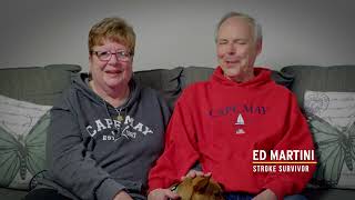 AtlantiCare Patient Testimonial  Ed Martini Neuro patient [upl. by Alol]