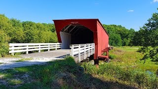 The Covered Bridges of Madison County  Winterset Iowa [upl. by Ahsinod]