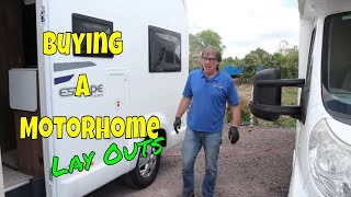 Motorhome Diaries 8  Buying a New or Used Motorhome Layouts [upl. by Rockafellow]