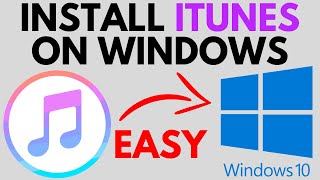 How to Download iTunes on Windows 10 PC or Laptop  2022 [upl. by Atcele773]