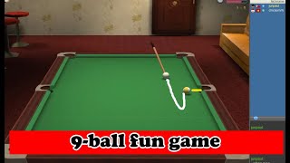 9ball friendly game with chickenVN  Poolians Real Pool 3D 03202024 [upl. by Nodnar92]