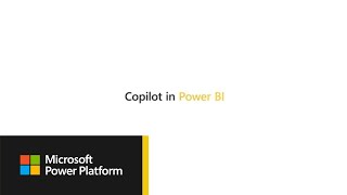 Copilot in Power BI Demo [upl. by Anitnerolf]