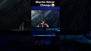 Skyrim Never Change 😂 skyrim skyrimanniversary elderscrolls shorts [upl. by Priebe]