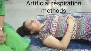 Artificial respiration methods [upl. by Danica]