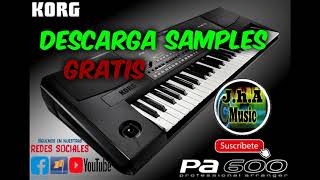 ✔✔✔ KORG PA600  KROME SAMPLES GRATIS🎁🎁🎁 [upl. by Adal]