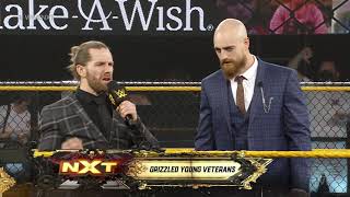 Tommaso Ciampa amp Timothy Thatcher confronts Grizzled Young Veterans Full Segment [upl. by Jarrett]