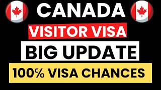 Canada Tourist Visa l Canada Visitor Visa Updates 2024 l Canada Tourist Visa Processing Time [upl. by Ahsatin]