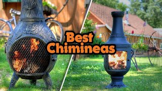 ✅ Top 5 Best Chimineas In 2024  Chiminea Fire Pit [upl. by Teerprah]