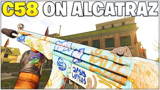 The NEW C58 Is INSANE On Alcatraz  Is It Meta Best C58 Setup Rebirth Island  Warzone [upl. by Reifel684]