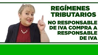 No Responsable de IVA Compra a Responsable de IVA [upl. by Burta801]