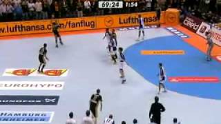 Handball World Cup 2007 Semifinal Germany  France [upl. by Malchy314]