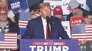 Trump COLLAPSES mentally at rally goes fully genocidal [upl. by Llenel]