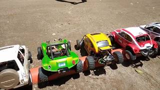 Tamiya Vintage RC Car Race [upl. by Terry]