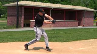 1112 Hand amp wrist action on baseball bat Learn baseball swing muscles Launch phase mechanics [upl. by Toille]