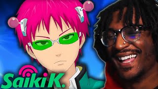 FIRST TIME WATCHING SAIKI K EPISODE 1 [upl. by Shantee]