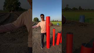 सबसे बड़ा मिर्ची पटाखा crackerstesting firecrackers comedy experiment funny [upl. by Cestar966]