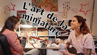 Le monde de Marie  créatrice de bijoux et miniaturiste  cest impressionnant  vlogmas [upl. by Akihsar]