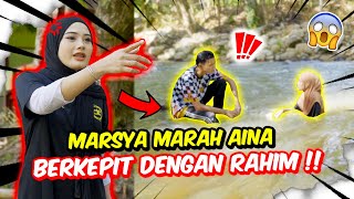 MARSYA MARAH AINA BERKEPIT DENGAN RAHIM   MANDI AIR TERJUN [upl. by Tamera184]