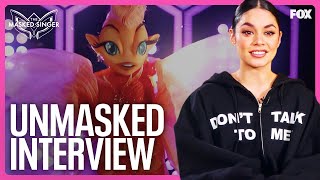 Unmasked Interview Goldfish Vanessa Hudgens  Season 11  The Masked Singer [upl. by Pippo63]