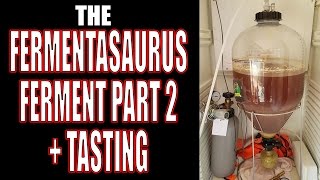 Fermentasaurus  The Ferment PART 2  Tasting  Dry Hopping [upl. by Nannaihr]