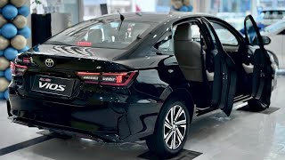 All new Toyota Vios  13L Luxury Sedan  Attitude Black Mica Color [upl. by Sergent447]