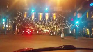 Driving Larimer Street at night in Downtown Denver [upl. by Refannej]