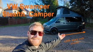 2019 VW Volkswagen T6 LWB 4 Berth Campervan [upl. by Engamrahc]